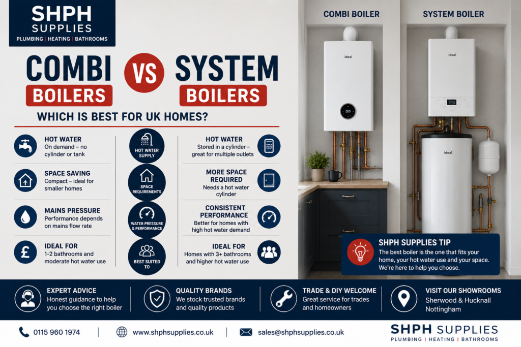 Combi vs System Boilers